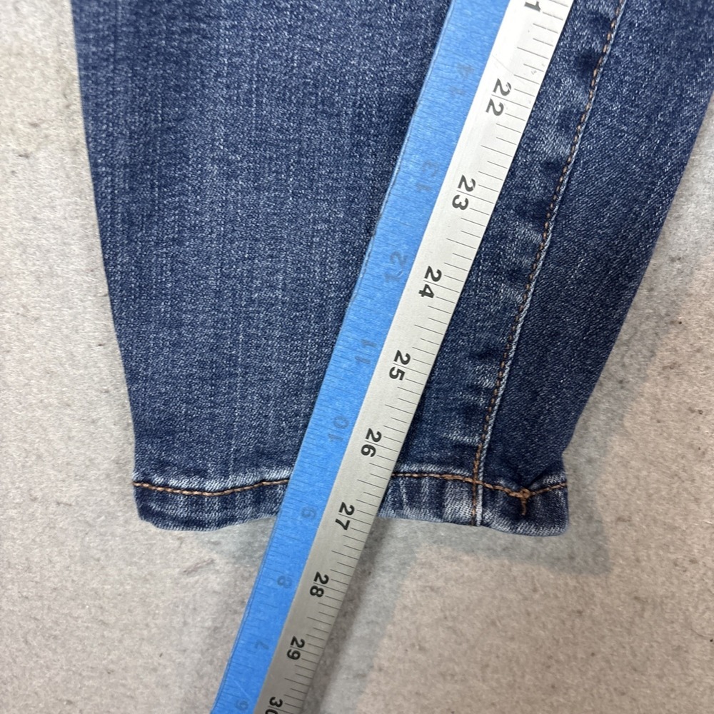 M Jeans By Maurices Size 18W Short Skinny Mid Rise Stretch Jeans Distressed - Picture 7 of 10